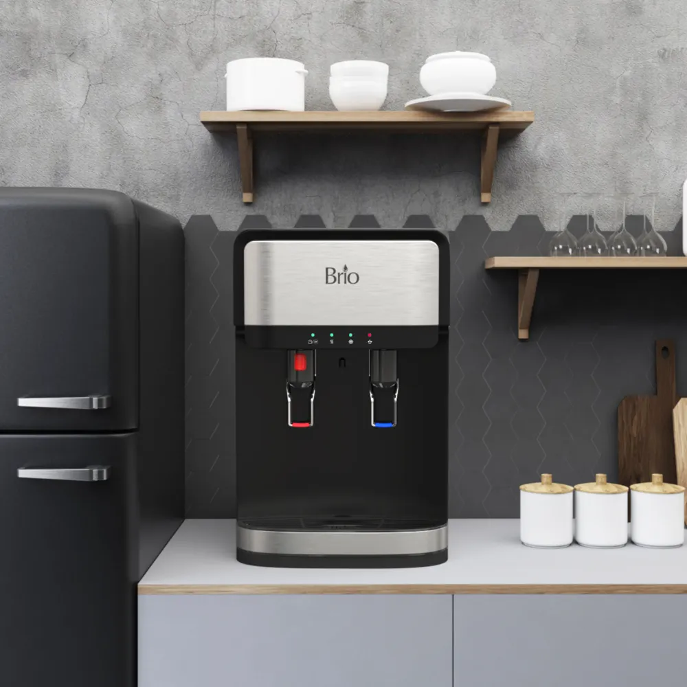 Brio 300 Series 3-Stage Stainless acciaio Bottleless Countertop Water Cooler