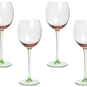 Calici da vino DIOPSIDE Set di 4 Rosa