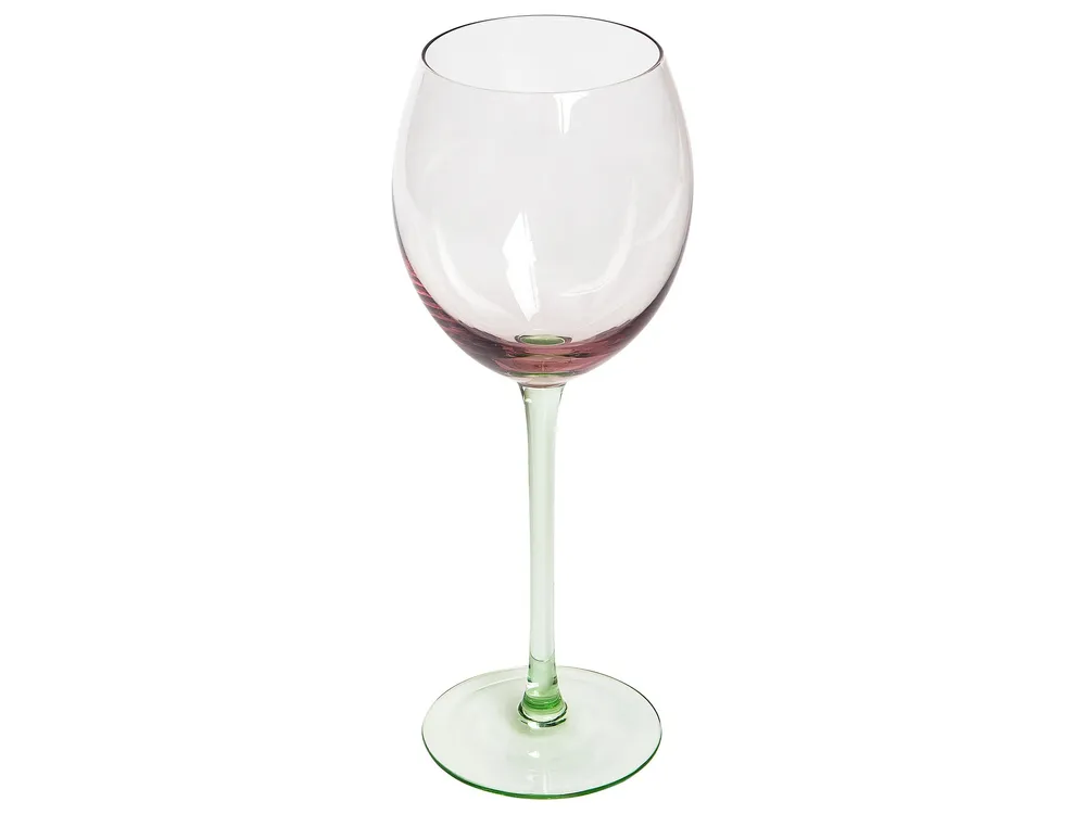 Calici da vino DIOPSIDE Set di 4 Rosa