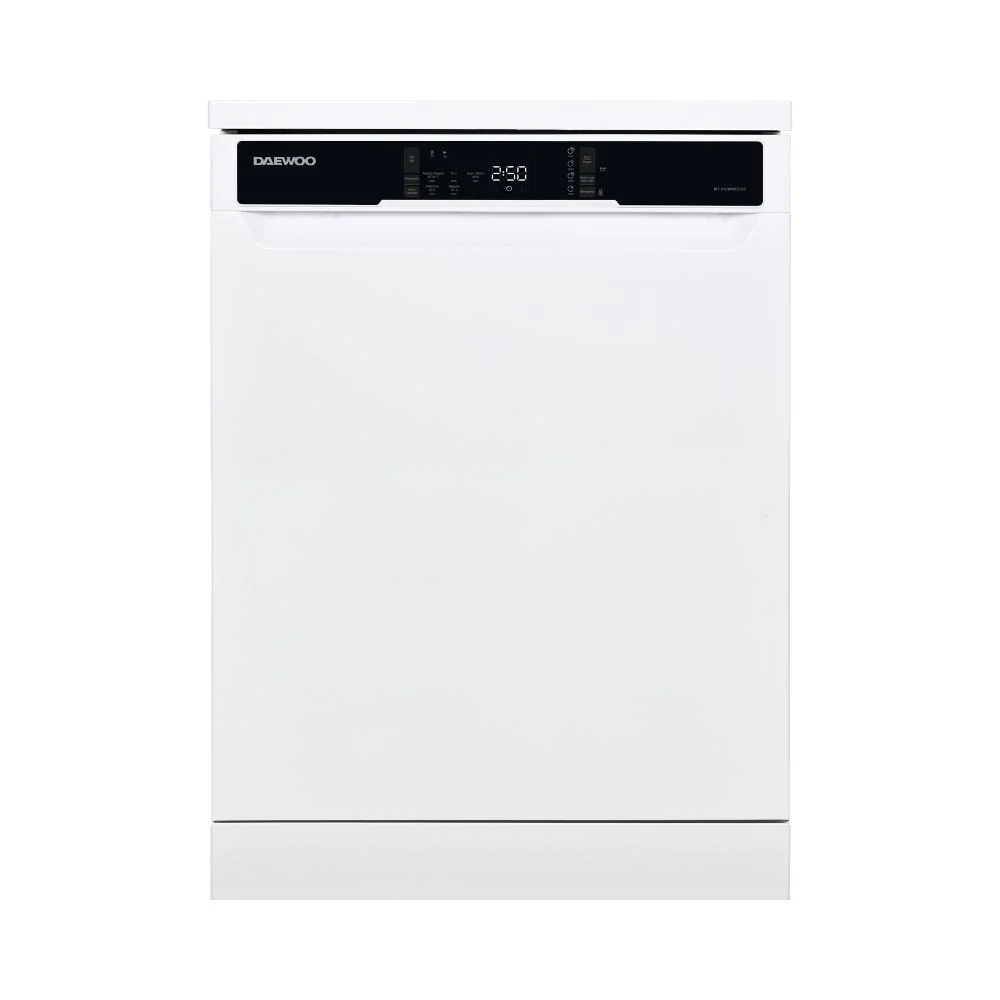 DAEWOO DFF-A1DW49E20-ES Freestanding 60 cm Dishwasher 12PS 49 dBA E Class Hygiene Technology