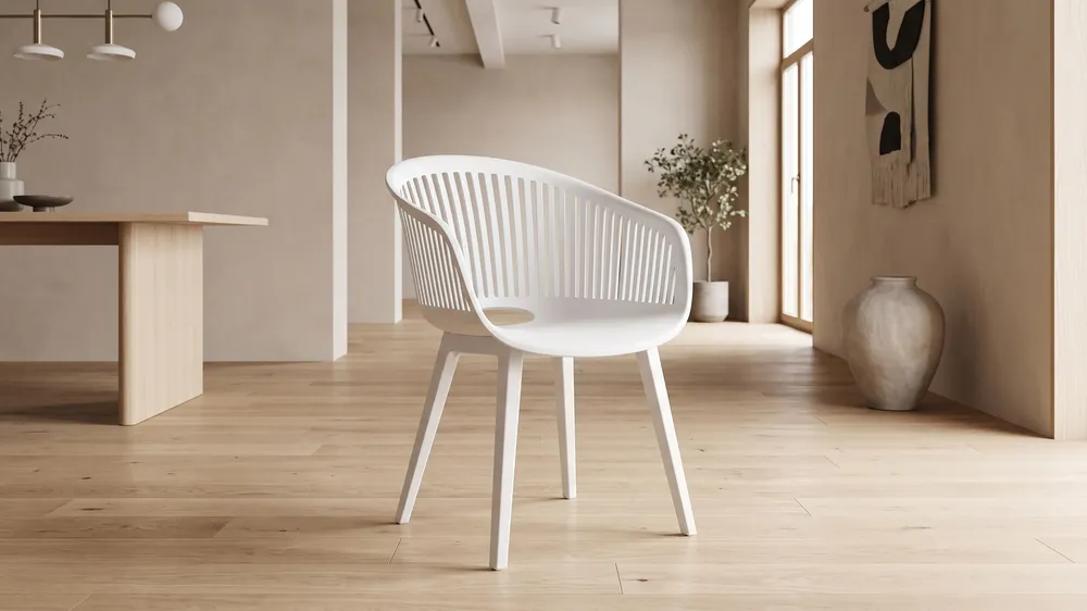 Dining Chair White DALLAS