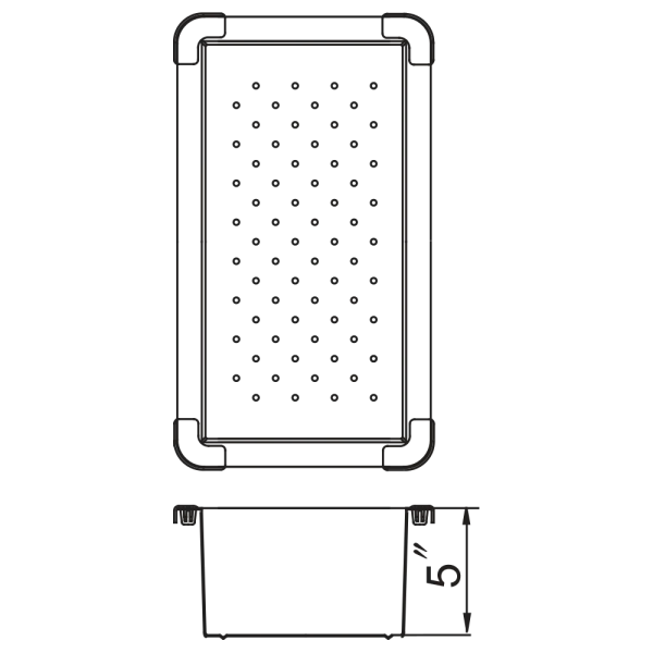 Hamat - DRY-716 - Drying Tray 7 1/2" x 16 3/16" x 5" D