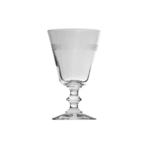 Laurier Bicchiere d'acqua inciso Chehoma - 15cm