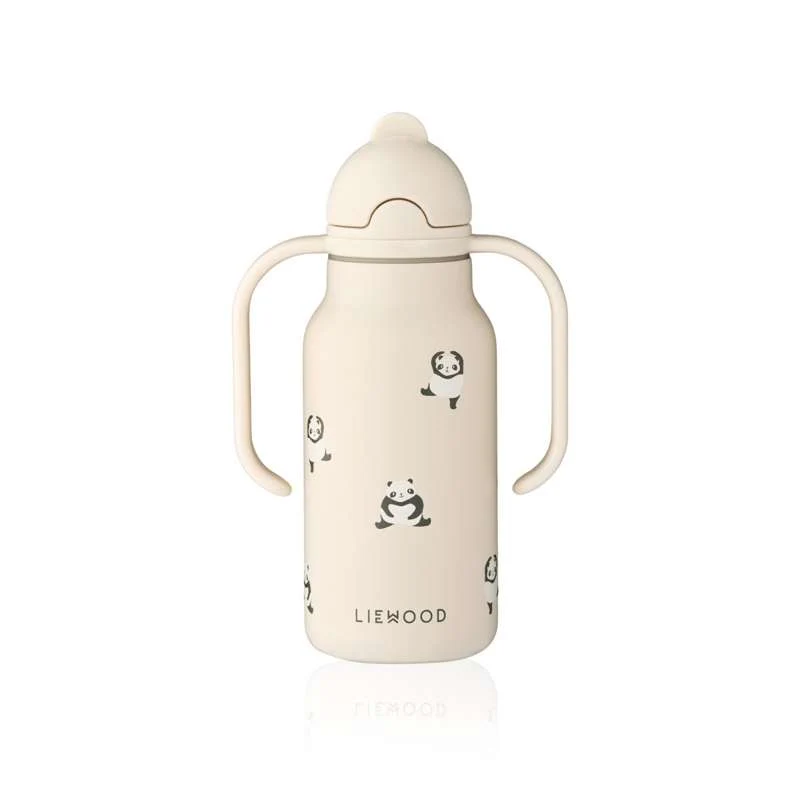 Liewood Kimmie Drikkeflaske - Rustfrit Stål - 250ml - Ridotto Panda/Sandy