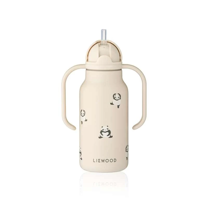 Liewood Kimmie Drikkeflaske - Rustfrit Stål - 250ml - Ridotto Panda/Sandy