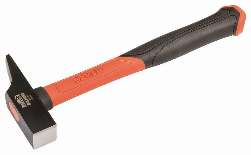 Martello da carpentiere Bahco manico fibra di vetro 140 g 260 mm testa 16 x 74 mm 483F-16