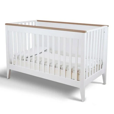Pali Botticelli Modificabile Crib White/Walnut