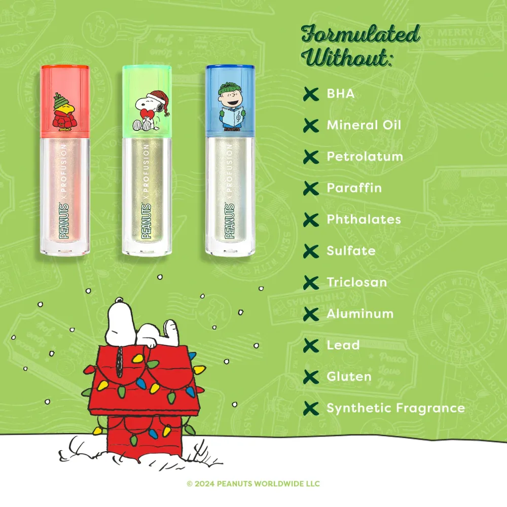 Peanuts Holiday | Holiday Lights Cromo Topper Set