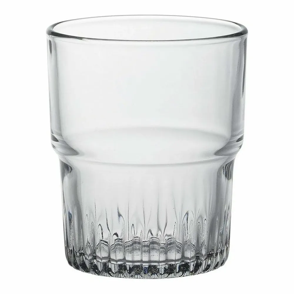 Set di Bicchieri Duralex Impilabile Trasparente 6 Pezzi 160 ml (12 Unità)