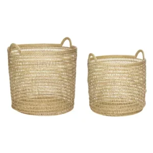 Set di 2 cesti rattan soffice Weave Hübsch - 36cm