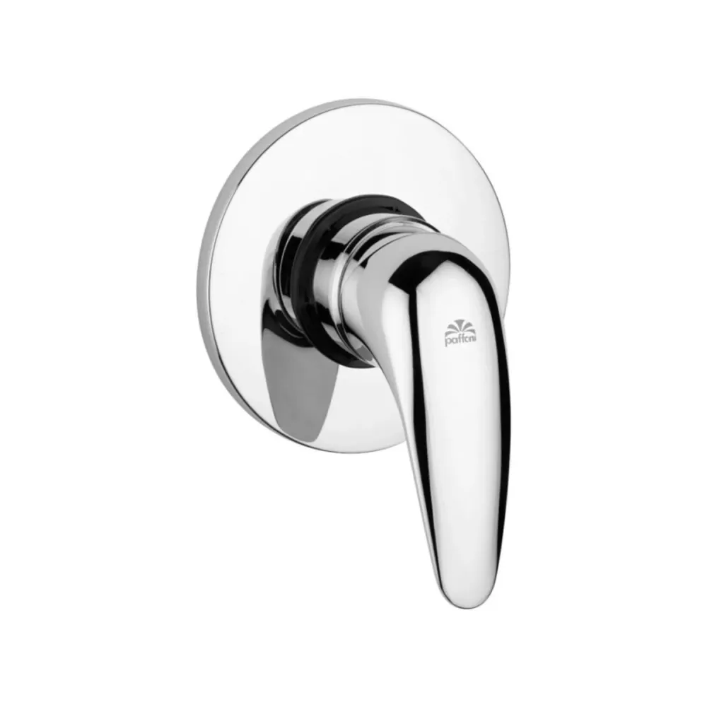 Set saliscendi con asta metallo, miscelatore incasso e presa d'acqua incasso Paffoni