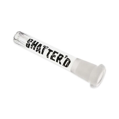 Shatter'd Glassworks - 3" Vertical Slit Diffused Downstem - Closed End Dabs