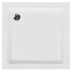 Shower Tray 80 x 80 x 7 cm White AMPAY