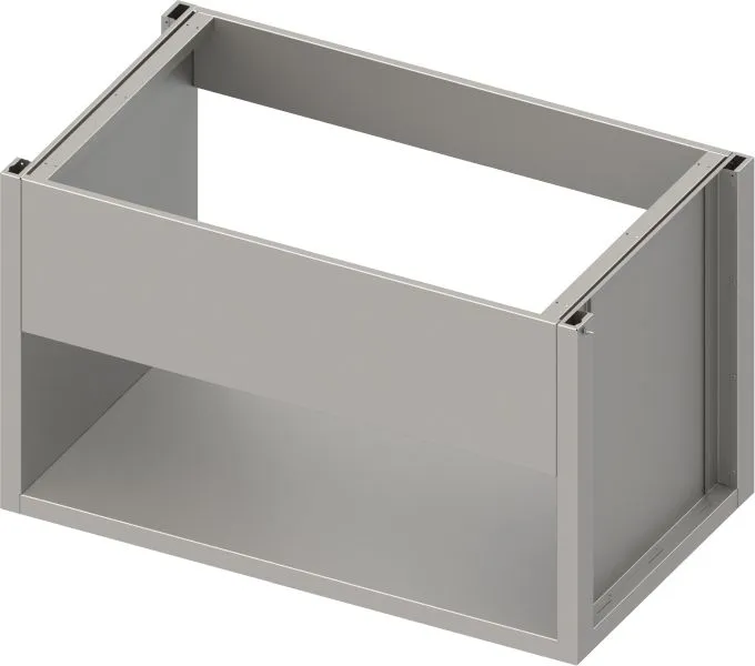 Stalgast mobile sottolavello acciaio inox versione 2.0 con pannello lavabo costruzione base 1300x540x660 mm BX13570F