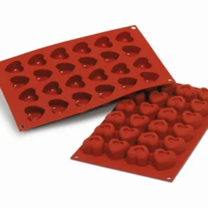 Stampo da forno siliconico Schneider cuore "Passione" Ø 37 x 36 mm altezza 23 mm 115090