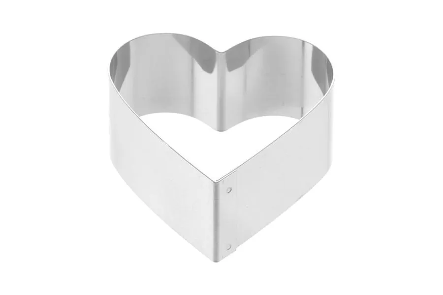Tagliabiscotti Schneider "Cuore" acciaio inossidabile 70 x 63 mm 199883