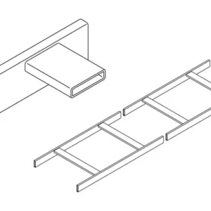 Telco Style Cable Runway Ladder Rack CPI 11252-112