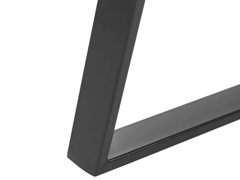 Temperato Top Round Dining Table ⌀ 100 cm Black KEBRI