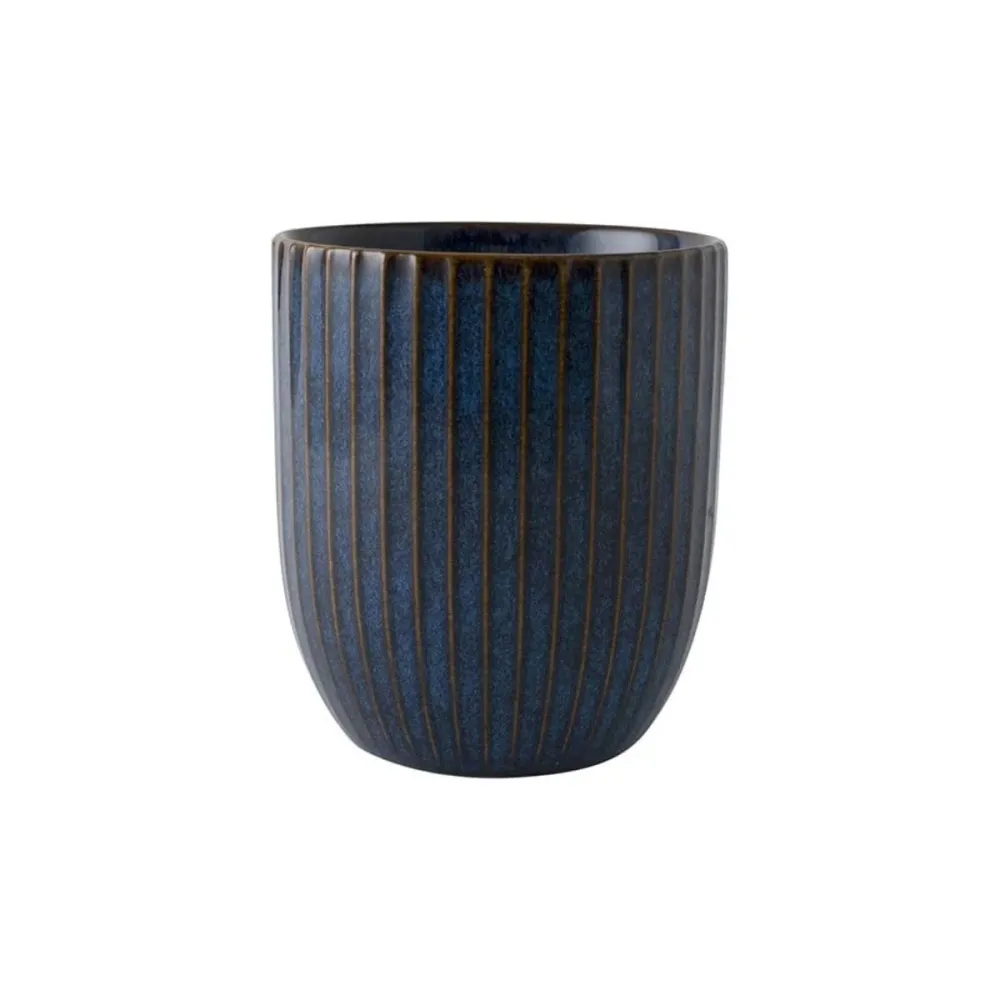Vaso gres tipo tazza senza manico Sapphire Dutch Rose
