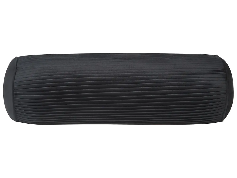 Vellutato Cushion 22 x 60 cm Black JONQUIL