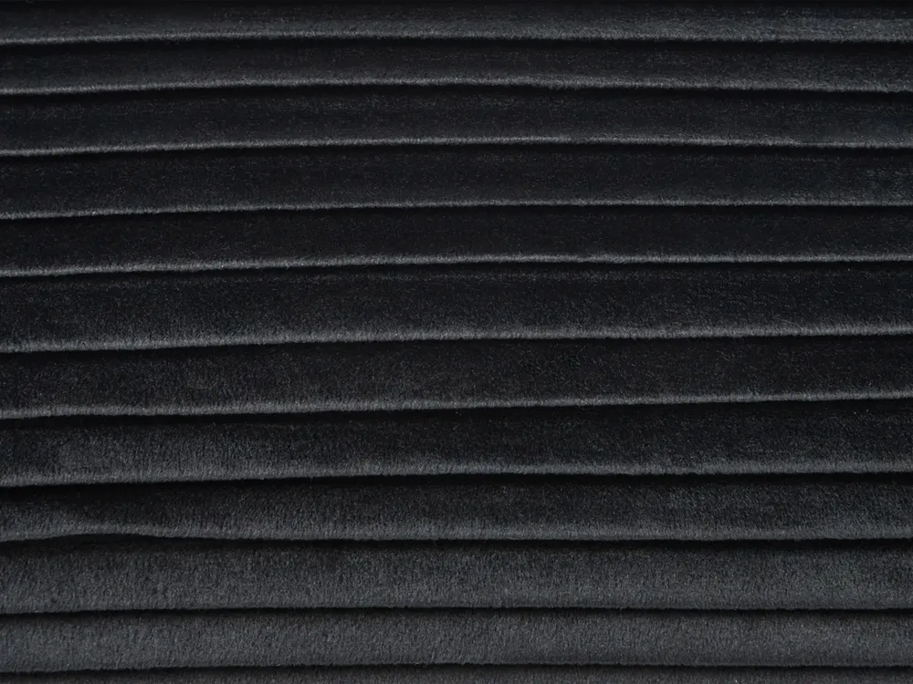 Vellutato Cushion 22 x 60 cm Black JONQUIL