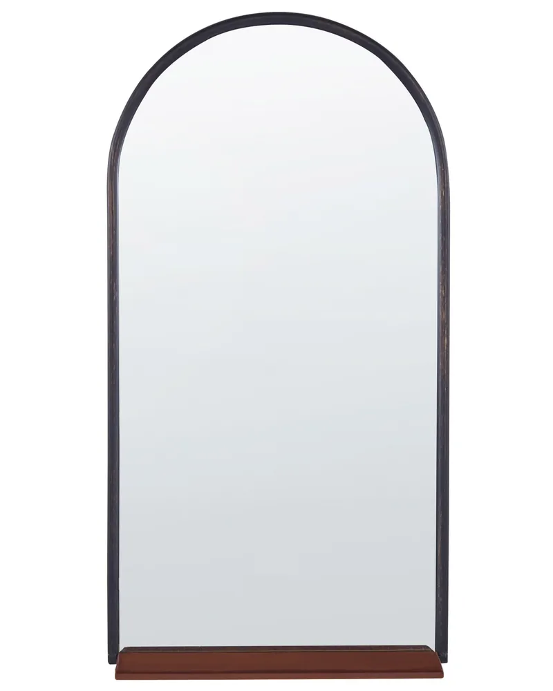Wall Mirror Shelf DOMME metallo Silver