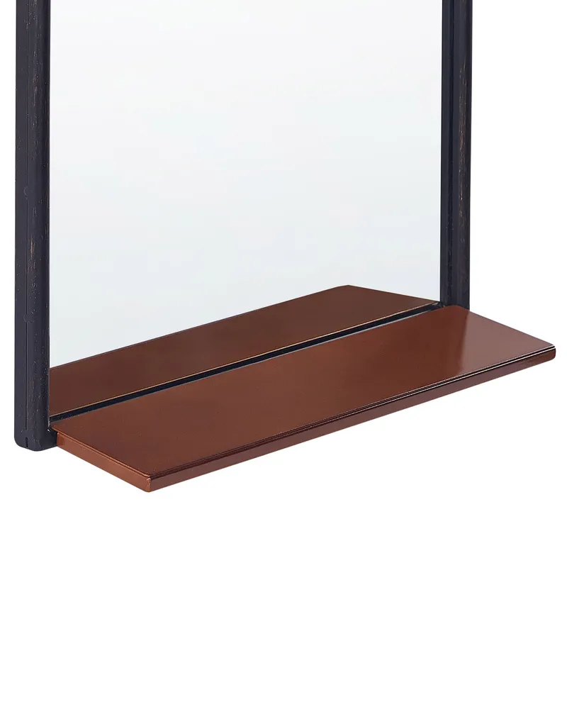 Wall Mirror Shelf DOMME metallo Silver