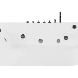 Whirlpool Bath LED 1700 x 800 mm White ACUARIO